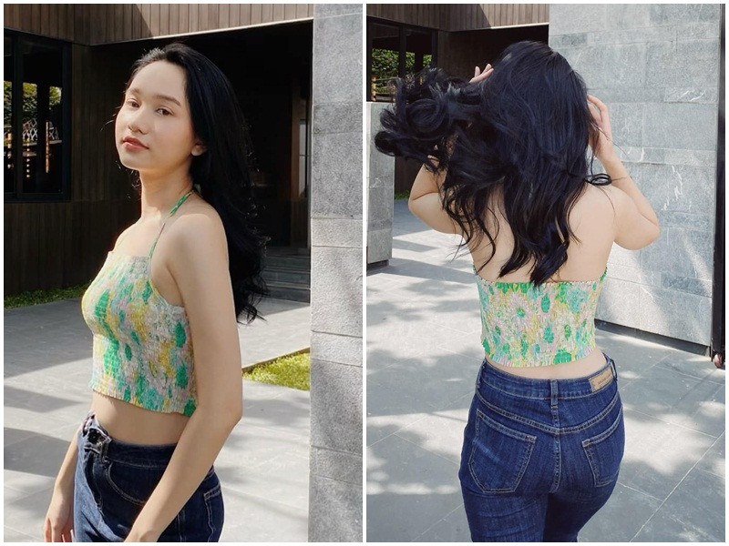 Trúc Anh tâm sự cô có thể mặc gợi cảm nếu trang phục đó phù hợp với bản thân.