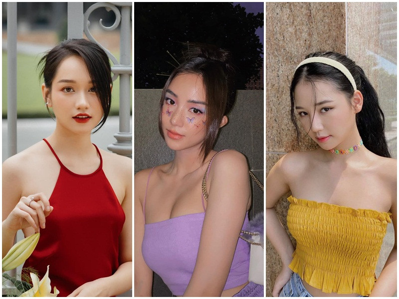 Trúc Anh, Salim và Amee có vẻ đẹp riêng. Trúc Anh sở hữu nhan sắc ngọt ngào, trong trẻo. Amee xinh như công chúa. Ở Salim toát lên vẻ sắc sảo, hiện đại.