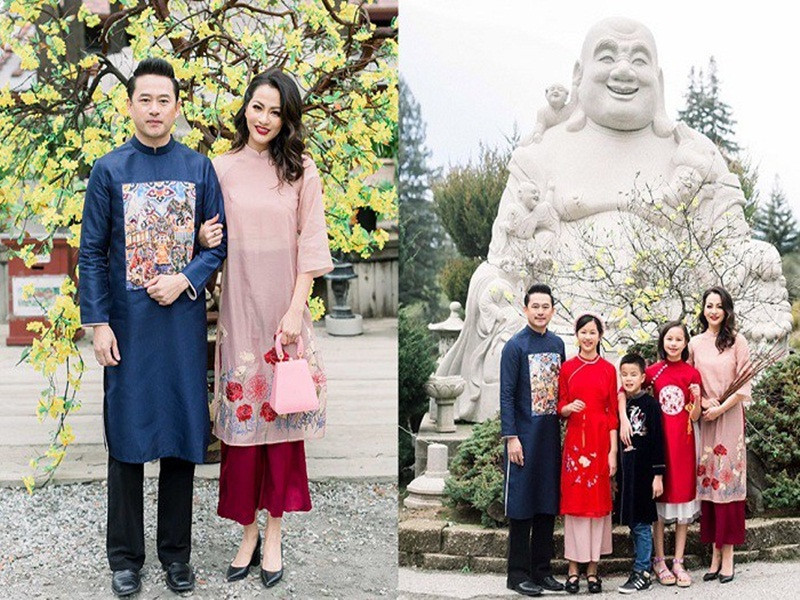 Cuộc sống tại Mỹ của Ngọc Thúy bên chồng và 3 người con khá bình yên. Thay vì đấu khẩu với chồng cũ, Ngọc Thúy quyết định ở ẩn, thi thoảng mới chia sẻ cuộc sống của gia đình trên trang cá nhân. Ảnh: Thời đại plus