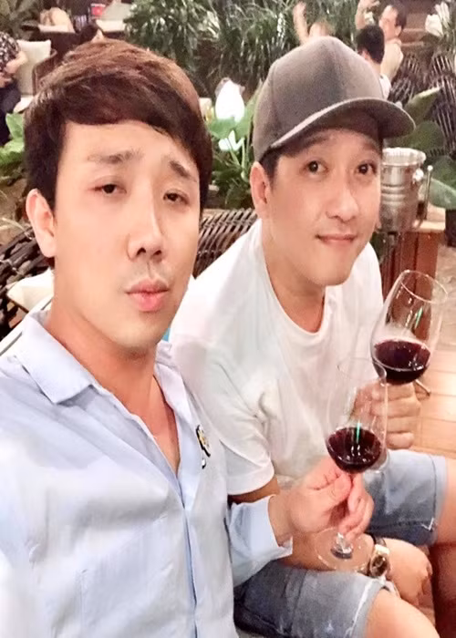 “Trấn Thành và Trường Giang yêu thương nhau, nhưng chúng tôi không thể dành thời gian cho nhau vì quá bận", Trường Giang chia sẻ trong chương trình "Chọn ai đây". Ảnh: Vietnamnet