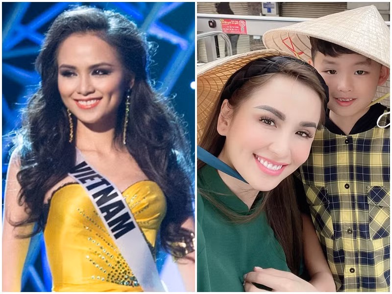 Lưu Thị Diễm Hương là đại diện của Việt Nam tham dự cuộc thi Hoa hậu Hoàn vũ Thế giới 2012 nhưng thất bại tại cuộc thi sắc đẹp này. Hiện tại, Diễm Hương là bà mẹ đơn thân sau 2 lần kết hôn. Ngoài ra, cô vẫn hoạt động nghệ thuật đồng thời kinh doanh. Ảnh: Khám phá