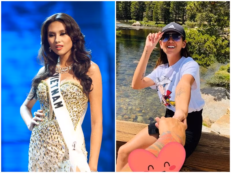 Võ Hoàng Yến từng vinh dự đại diện Việt Nam tham gia cuộc thi Hoa hậu Hoàn vũ Thế giới năm 2009. Tuy nhiên, trong đêm chung kết, cô trượt top 15. Năm 2015, người đẹp tuyên bố giải nghệ vì không còn đam mê với nghề nhưng sau đó vẫn xuất hiện với vai trò người mẫu. Võ Hoàng Yến đang yêu xa một chàng trai Việt kiều ở Mỹ hơn cô 12 tuổi. Cả hai từng dự định kết hôn vào năm 2020 nhưng hoãn lại vì dịch bệnh. Ảnh: Saostar