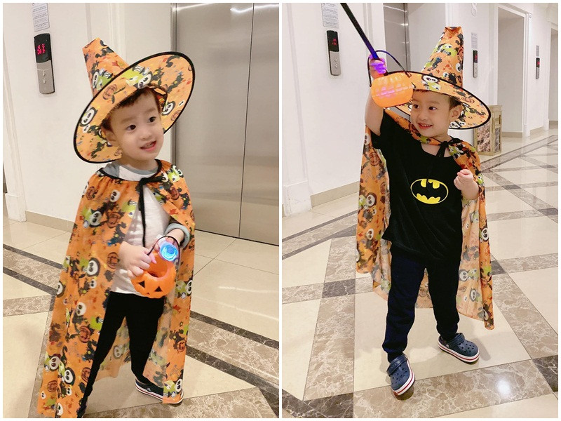  Con trai của Việt Anh càng lớn càng kháu khỉnh.