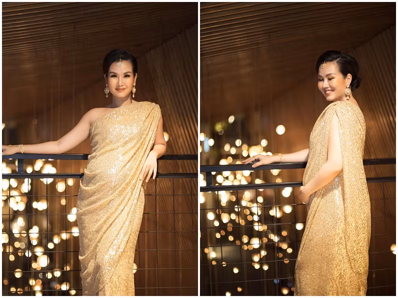 Bạn bè, người hâm một tấm tắc khen nhan sắc của Võ Hạ Trâm. Ở tháng thứ 6 thai kỳ, vóc dáng của cô khá gọn gàng. Theo Võ Hạ Trâm, cô tăng 6kg.