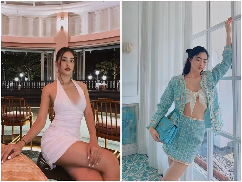 Gu thời trang của hai nữ giám khảo Hoa hậu Thế giới Việt Nam 2021 đều theo hướng gợi cảm, cá tính.