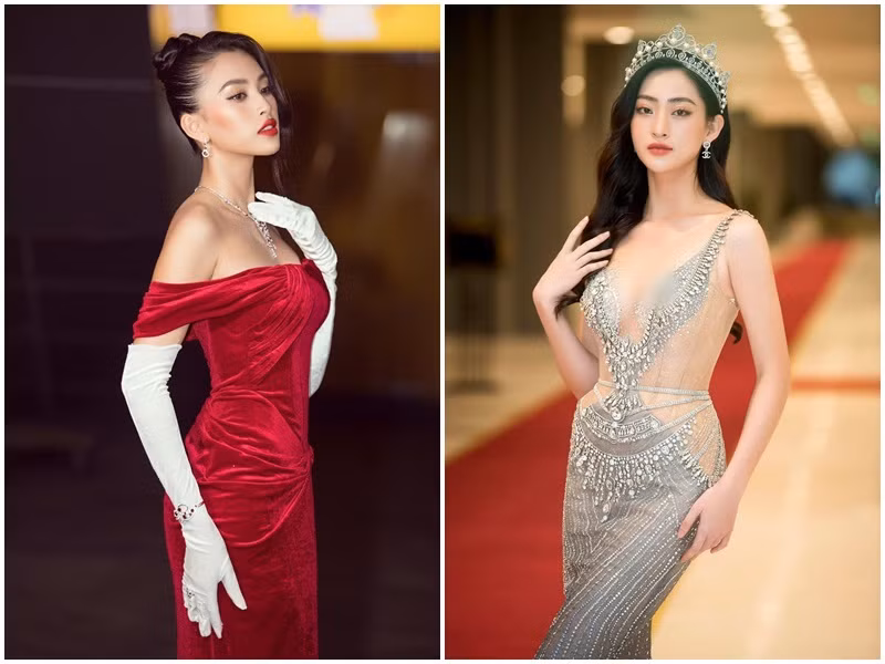 Số đo hình thể của Tiểu Vy và Lương Thùy Linh đều thay đổi sau 2 năm đăng quang.