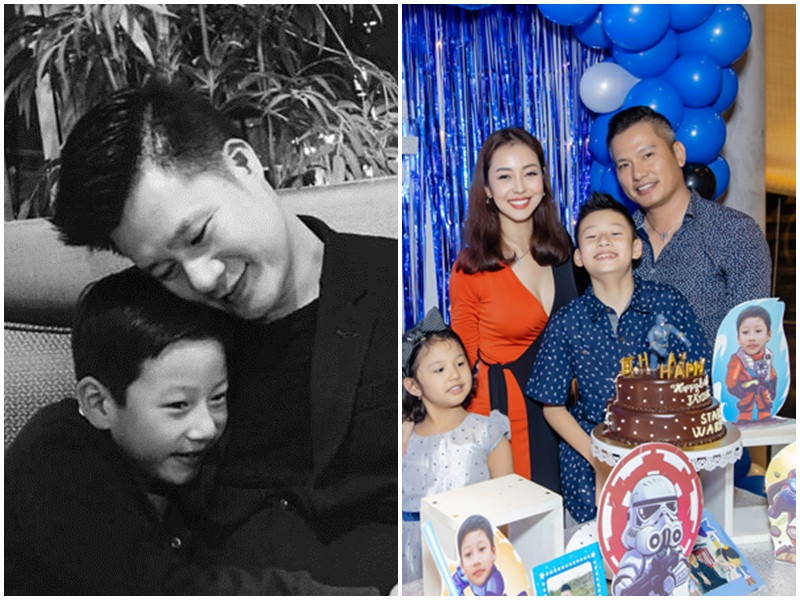 Trong khi Jennifer Phạm có tổ ấm hạnh phúc bên doanh nhân Đức Hải và các con, Quang Dũng đã có tình mới.