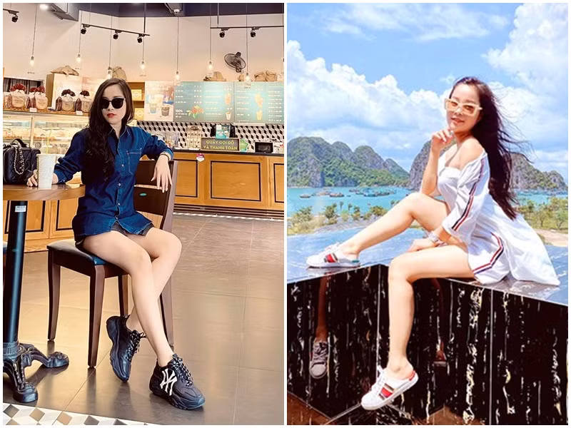 "Vàng Anh" Minh Hương thu hút ánh nhìn hơn với vẻ ngoài gợi cảm.