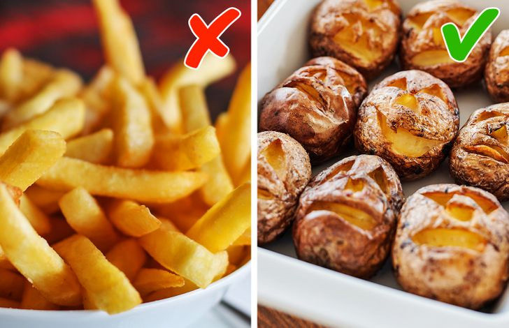 Ăn khoai tây cả vỏ cung cấp nhiều chất xơ, vitamin và khoáng chất hơn so với khi gọt vỏ. Trong số đó có vitamin B, C, sắt, canxi và kali. Nhờ đó, bạn sẽ có đủ năng lượng, giảm căng thẳng và đảm bảo sức khỏe xương và hệ tiêu hóa.