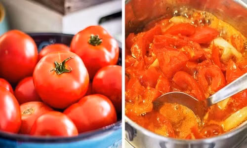 Có mối tương quan giữa màu sắc của các loại rau và lợi ích sức khỏe mà chúng mang lại. Rau màu đỏ có đặc tính chống oxy hóa, rau màu xanh lá cây hỗ trợ mắt, rau màu vàng cung cấp protein dồi dào. Dưới đây là những loại thực phẩm có nhiều khoáng chất và vitamin mà bạn cần lưu ý những gì nên ăn hay vứt bỏ. Cà chua nấu chín giải phóng nhiều chất chống oxy hóa ngăn ngừa ung thư. Điều này xảy ra do nhiệt phá vỡ thành tế bào cứng trong thực vật, cho phép cơ thể chúng ta hấp thụ dinh dưỡng tốt nhất.