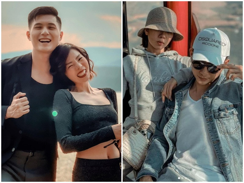 Lệ Quyên và Lâm Bảo Châu cũng không ngại ngần chia sẻ tình yêu dành cho nhau trước công chúng.