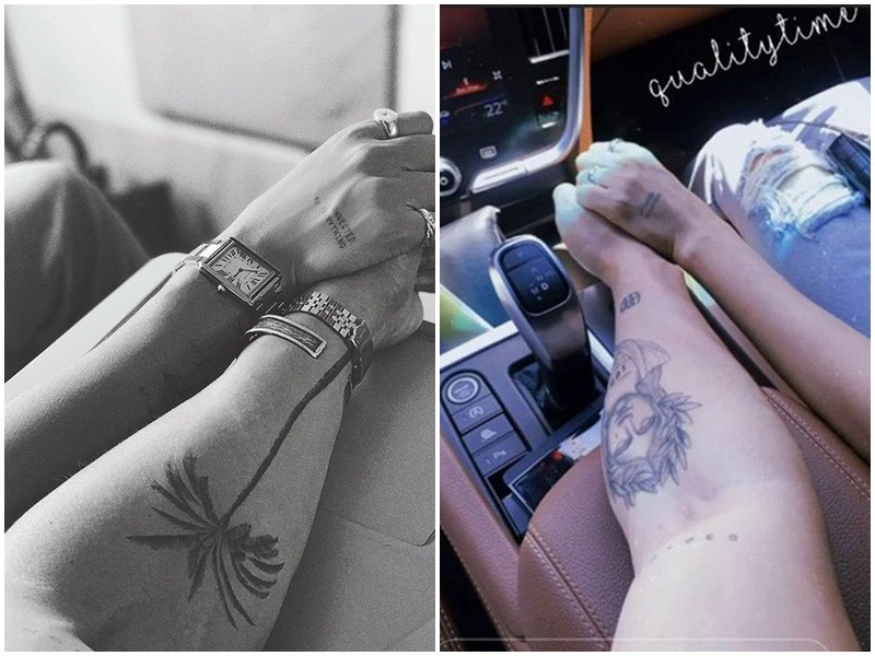 Nàng đả nữ và người yêu kém tuổi khoe ảnh nắm tay nhau nhưng giấu mặt.