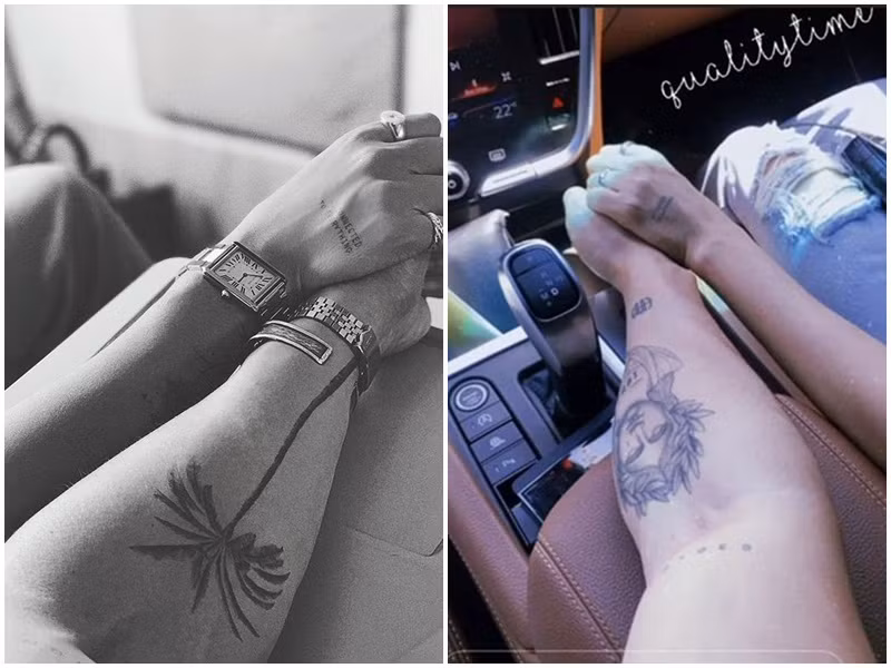 Nàng đả nữ và người yêu kém tuổi khoe ảnh nắm tay nhau nhưng giấu mặt.