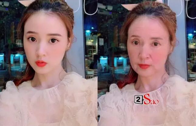 Midu khi về già vẫn rất hồng hào, tươi tỉnh.