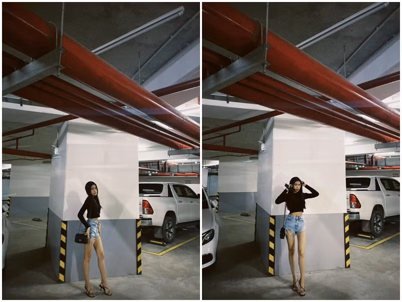 Bạn gái tin đồn của Đoàn Văn Hậu lần hiếm hoi mặc táo bạo ở đời thường. Cô diện quần short, áo crop top khoe chân dài miên man cùng eo thon.