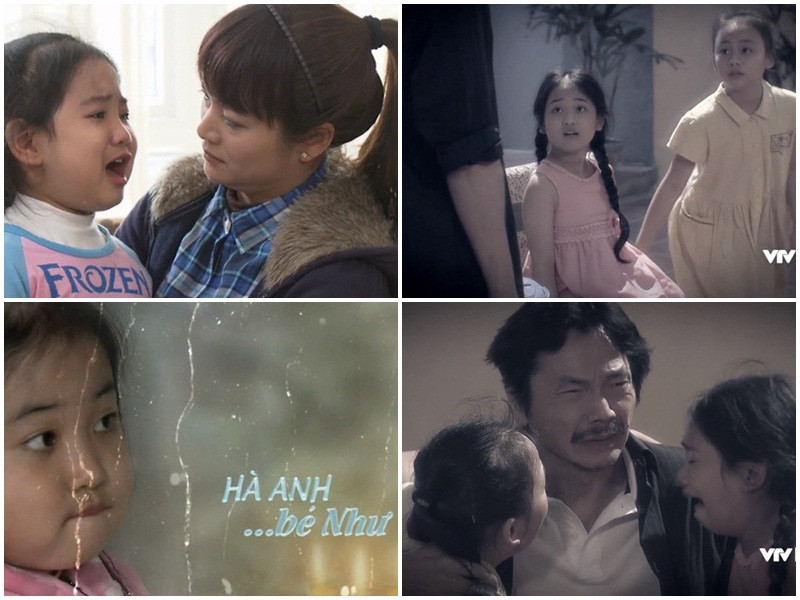 Hà Anh đóng phim từ lúc 5 tuổi. Cô nhóc từng tham gia diễn xuất trong bộ phim “Giọt nước mắt muộn màng”, “Cả một đời ân oán”, “Những cô gái trong thành phố”, “Về nhà đi con”.