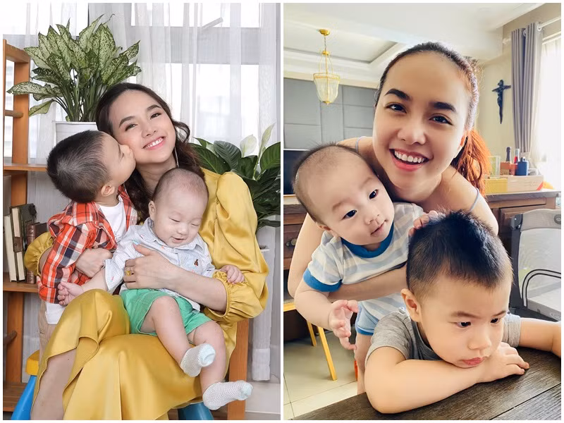 Bà xã của Victor Vũ sinh con trai đầu lòng vào năm 2018. 2 năm sau, cô có thêm con.