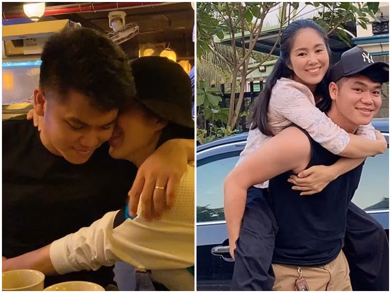 Trung Kiên không ngần ngại trở thành hậu phương vững chắc cho Lê Phương mặc cho những bình luận ác ý, phiến diện chê anh bám váy vợ. Về phía Lê Phương, cô luôn đứng ra bênh vực chồng.