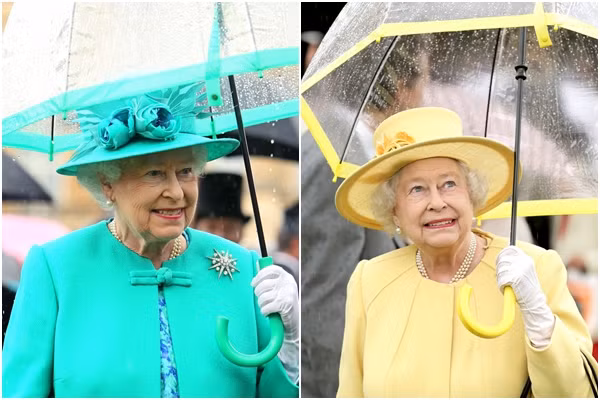 Mặc dù đã bước sang tuổi 83 nhưng Nữ Hoàng Anh Elizabeth vẫn được thế giới tôn vinh là một người phụ nữ quyền lực sở hữu gu thời trang khá sành sỏi. Gần như lúc nào Nữ hoàng cũng áp dụng phong cách thời trang ton sur ton khoác áo màu trơn, đội mũ trang trí và thường xuyên mang theo ô , khiến bà dễ nhận thấy trong đám đông.