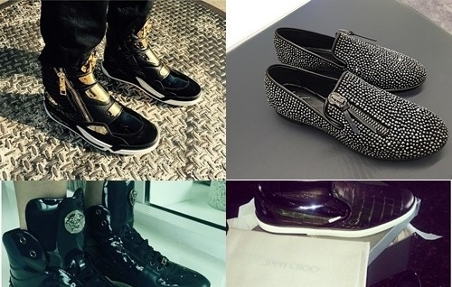 Giày đắt tiền là phụ kiện thời trang không thể thiếu trong tủ quần áo của "búp bê sống".