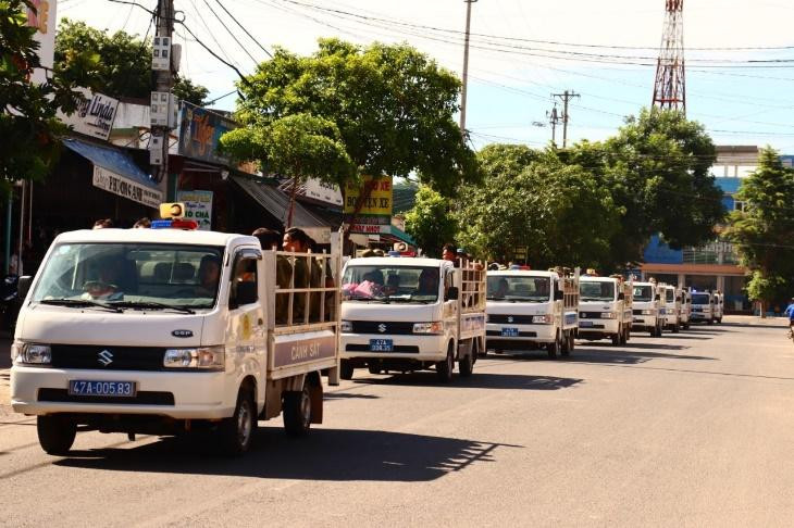 Ra mat luc luong bao ve ANTT o co so tai huyen Ea Sup-Hinh-7