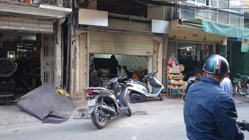 Hiện trường vụ nổ.