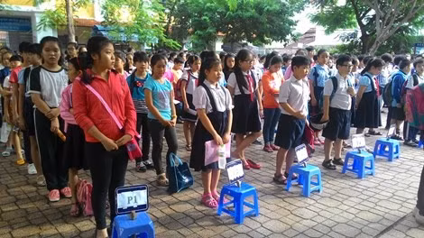 Hon 4.400 hoc sinh bat dau du tuyen vao lop 6 Tran Dai Nghia