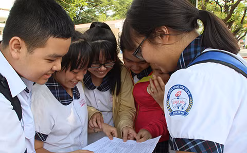 So GD-DT TP.HCM cong bo diem thi vao lop 10