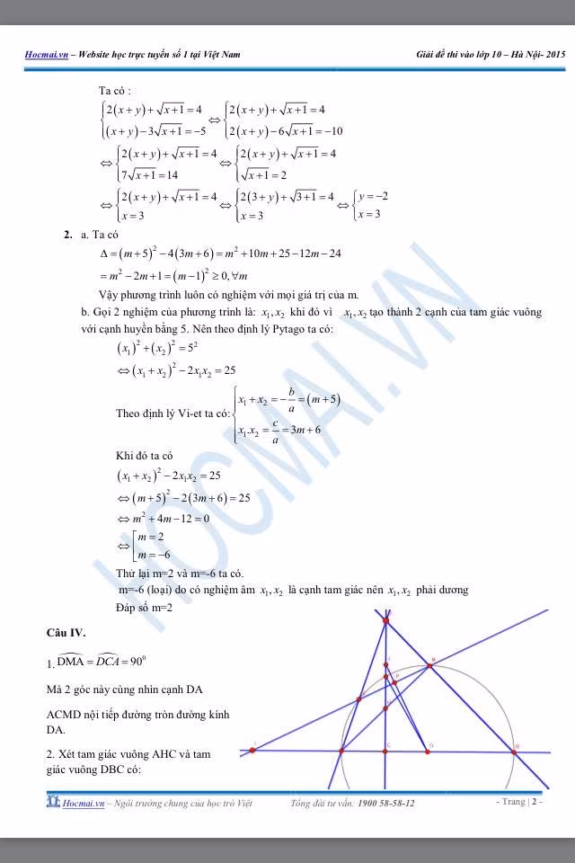 De thi vao lop 10 mon Toan toan Thanh pho Ha Noi chieu 11/6 va dap an-Hinh-3