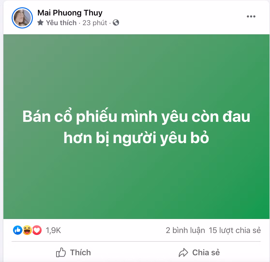 'Hoa hau chung khoan' Mai Phuong Thuy da ban HPG, VCB?
