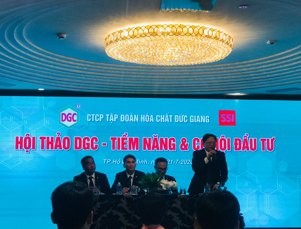 Doanh thu thuan cua Hoa chat Duc Giang dat hon 3.096 ty dong nua dau 2020