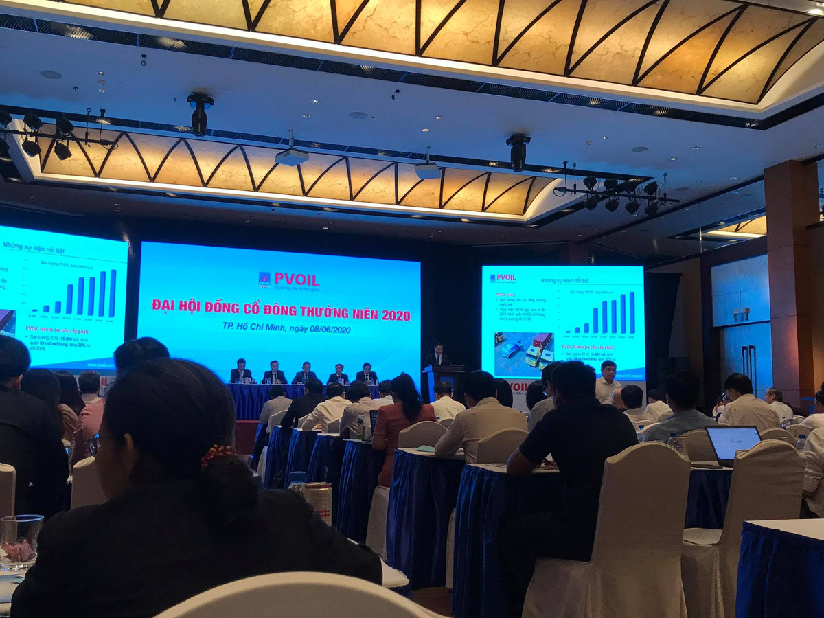 ĐHĐCĐ PV Oil dự tính sản lượng xấu nhất giảm 18% nếu COVID-19 tái bùng phát DHDCD PV Oil du tinh san luong xau nhat giam 18% neu COVID-19 tai bung phat
