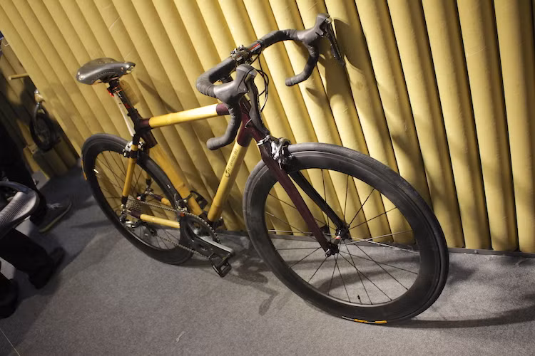 Tại triển lãm xe đạp Vietnam Cycle 2016, chiếc xe đạp khung tre này đã được công ty Việt Bamboo Bike trưng bày. Đây là một công ty Việt được lập ra với mục tiêu sản xuất các khung xe và phụ kiện xe đạp bằng tre.
