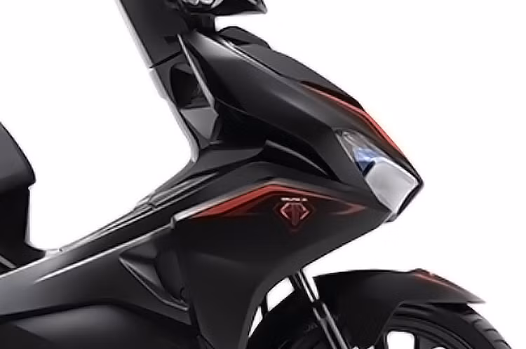 Cũng giống như các phiên bản đen mờ của những thế hệ trước, Air Blade 2016 sơn đặc biệt có màu chính của thân xe là đen với bề mặt như satin, kèm theo bộ tem với thiết kế tối giản nhưng sắc sảo, với màu đỏ tương phản. Ở hai bên cánh yếm trước của xe, logo nổi AB của thế hệ Air Blade mới cũng đã được sơn màu đỏ chrome nổi bật.