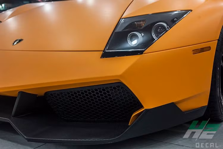 Nhờ có nhiều chi tiết bằng sợi carbon, chiếc xe còn có trọng lượng giảm tới 100 kg so với Murcielago LP640 thường. Dù được dán đổi màu, nhưng những chi tiết khí động học bằng sợi carbon nguyên bản của chiếc Murcielago SV duy nhất tại Việt Nam vẫn được giữ nguyên, không dán phủ lên.