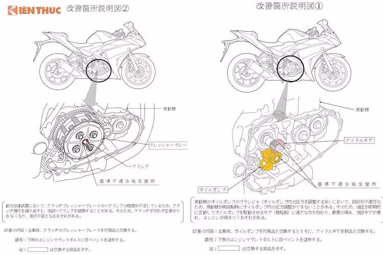 Sau Yamaha Nozza Grande, vào buổi trưa ngày 30/6/2016, Yamaha đã nộp kế hoạch triệu hồi lên Cục Đăng Kiểm Việt Nam và bắt đầu mở đợt triệu hồi với dòng xe sportbike phân khối lớn đắt nhất của hãng tại Việt Nam là R3 ngay trong chiều cùng ngày. Đợt triệu hồi này ảnh hưởng tới tổng cộng 720 chiếc R3 được sản xuất từ tháng 06/2015 đến tháng 03/2016 với dải số khung từ MH3RH0760FK001001 đến MH3RH0760FK001720.