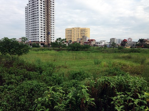 Xung quanh dự án là một vành đai rác - Ảnh nguồn: Internet.