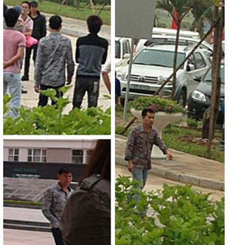 Nghi có xã hội đen "dọa" bảo kê trong lễ khánh thành dự án khu đô thị The Spark của Nam Cường - Ảnh nguồn: VTC News.