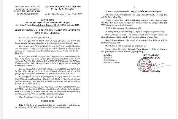 Nhà Sạch Vũng Tàu: 1 ngày trúng liền 2 gói thầu hơn 3 tỷ - Hình 3 Nha Sach Vung Tau: 1 ngay trung lien 2 goi thau hon 3 ty-Hinh-3