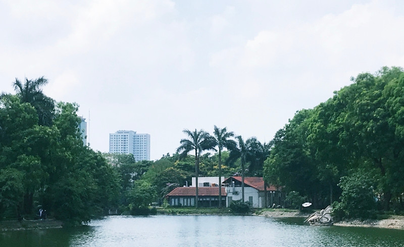 Nha hang Trong Dong Palace Linh Dam Park ngang nhien vi pham TTXD the nao?