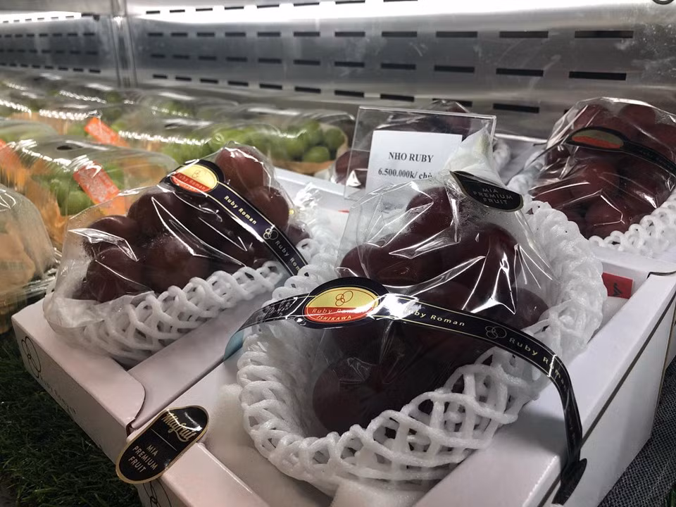 Để bảo quản loại nho đắt đỏ này luôn được tươi ngon, đơn vị phân phối phải đầu tư loại tủ lạnh chuyên biệt ướp trái cây. Nho Ruby Roman sẽ được bảo quản ở nền nhiệt từ -8 độ đến 2 độ C để giữ độ tươi ngon và hương vị của nho.