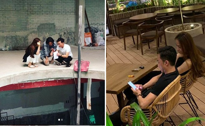 Vị doanh nhân phố núi hỗ trợ "bà xã" trong công việc kinh doanh. Kể từ khi yêu Cường Đô la, Đàm Thu Trang ngày càng "lên hương" cả nhan sắc lẫn sự nghiệp. Cô đang là chủ của chuỗi nhà hàng ăn uống. Ảnh: Instagram, FBNV.