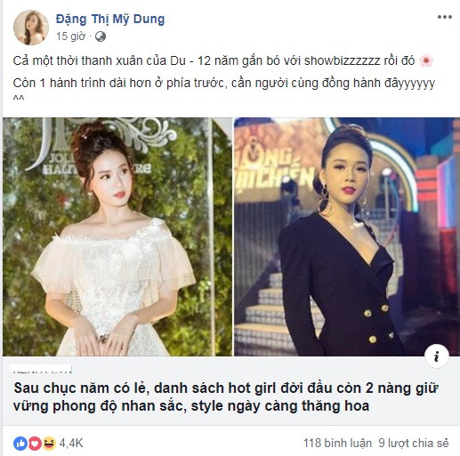 Nhưng không lâu sau, Midu lại tiếp tục "thả thính" quanh chuyện "còn một hành trình dài hơn ở phía trước, cần người cùng đồng hành đây".