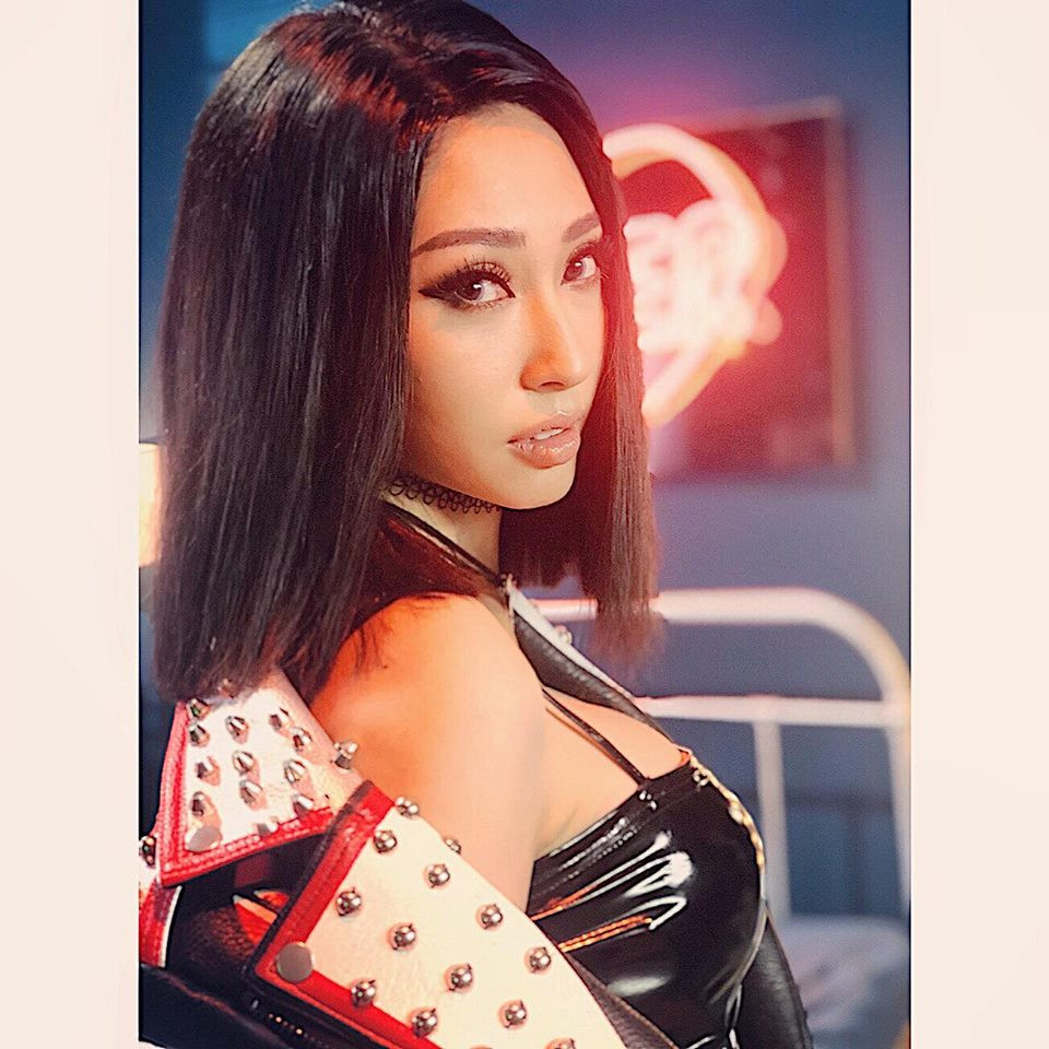 Khổng Tú Quỳnh ngầm khẳng định đã chia tay Ngô Kiến Huy khi tiết lộ vừa gia nhập "hội cô đơn" trong một game show phát sóng cách đây không lâu. Ảnh: FBNV.