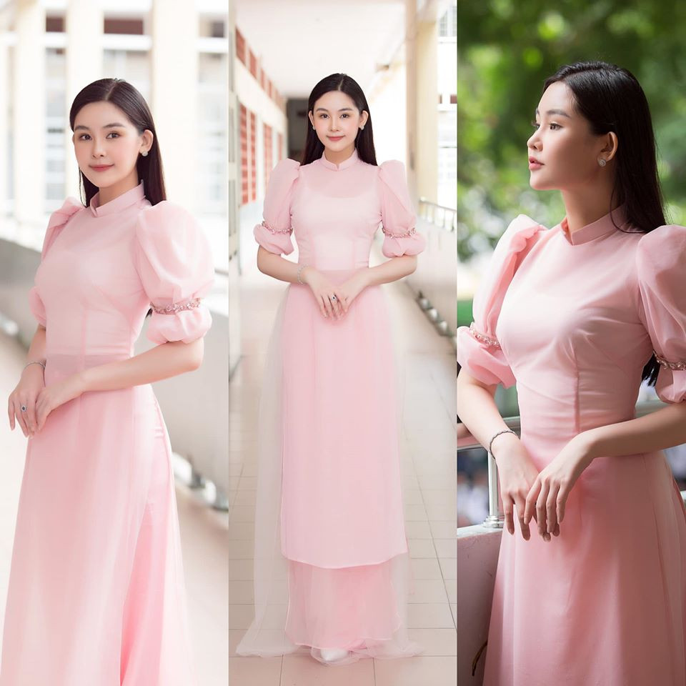 Gương mặt xinh đẹp, tự nhiên và thanh thoát hơn xưa của Ngân Anh nhận được nhiều sự thiện cảm từ người đối diện.