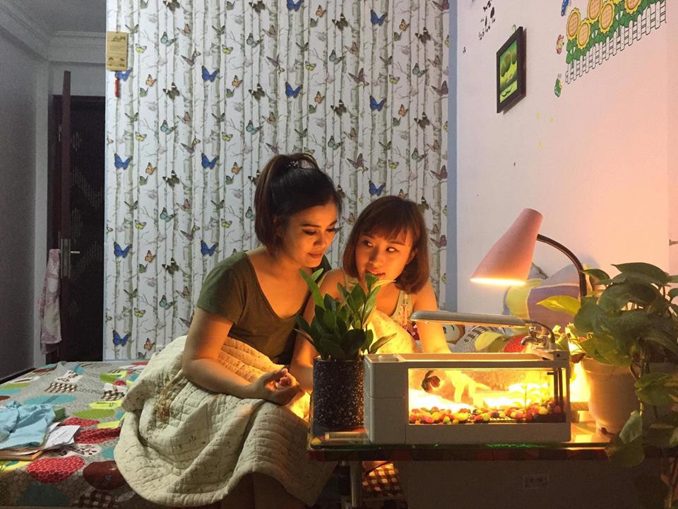 Cô con gái lớn Thiên Nga thừa hưởng nét đẹp từ bố và mẹ khi sở hữu ngoại hình xinh đẹp.