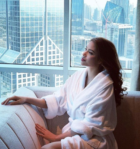 Phía Phạm Hương luôn một mực phủ nhận tin đồn và cho biết cô sang Mỹ để chữa bệnh kết hợp với công việc.