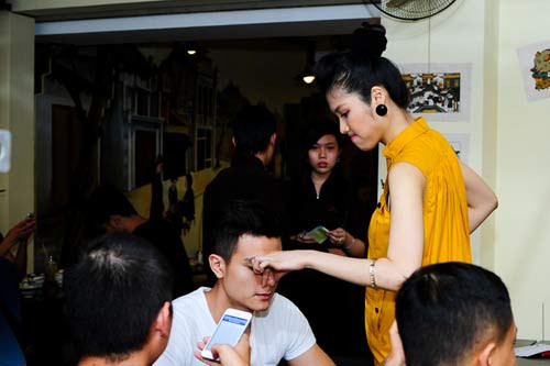 Vĩnh Thụy và Thu Hằng từng có thời gian mặn nồng bên nhau. Ảnh: Infonet.