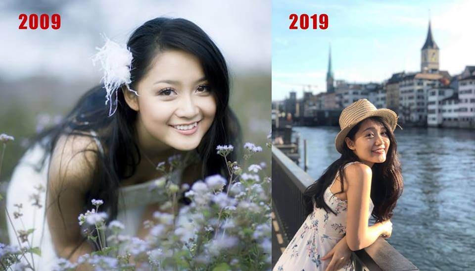 Nhan sắc "lão hóa ngược" của BTV Thu Hà sau 10 năm.