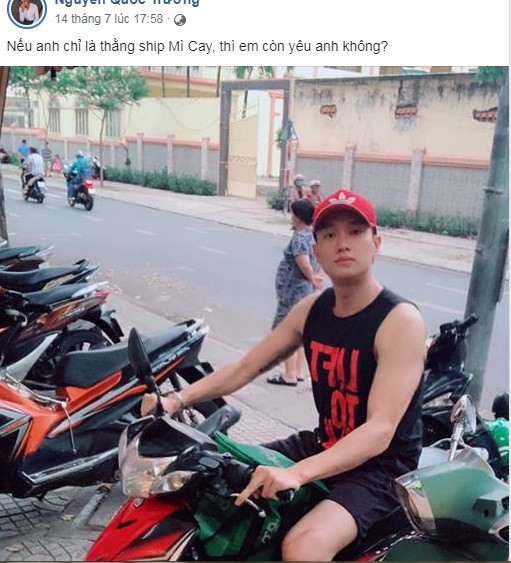 Đây không phải là lần đầu tiên Quốc Trường đăng đàn "thả thính" khiến fan đổ liêu xiêu.